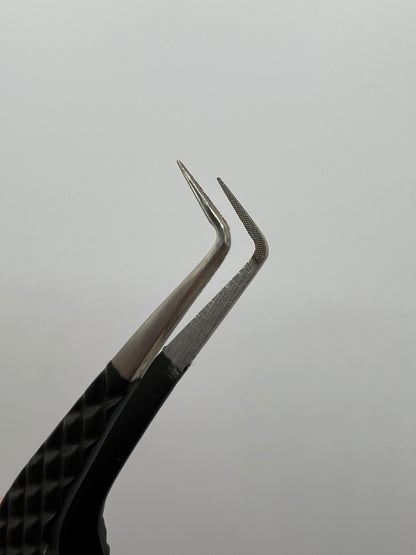 90° Fiber Tip Tweezer